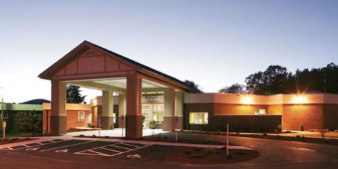 Alleghany Health ED entrance